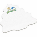 4" x 4" Die Cut Adhesive Notepad - Tooth